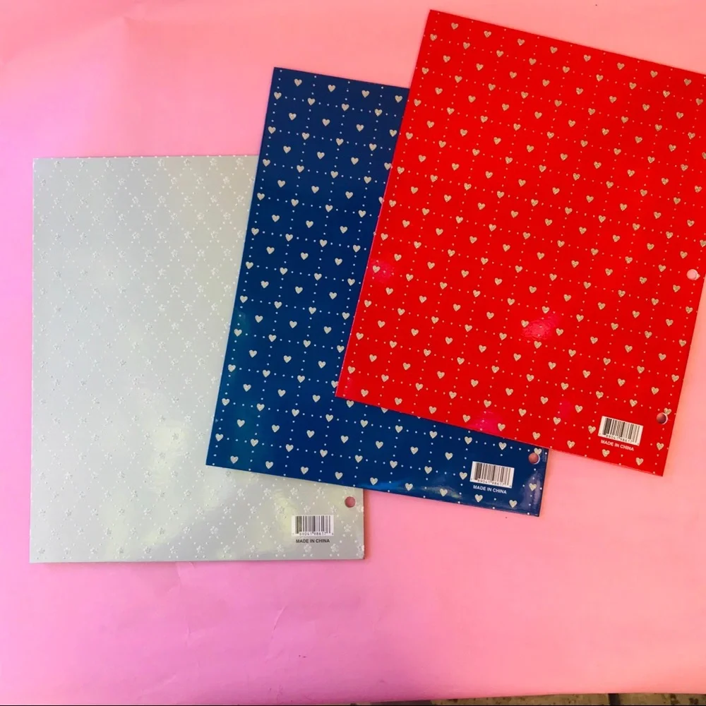 New bright folders